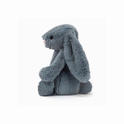 Jellycat Bashful Dusky Blue Conejitos | CFZD-40158